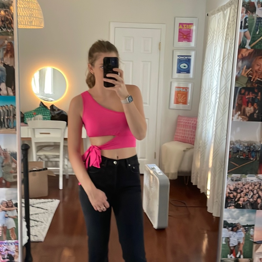 Pink Going Out Top
